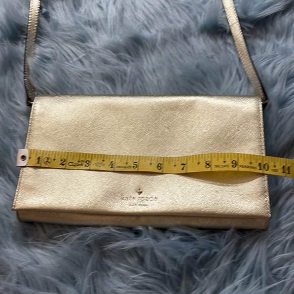 Kate Spade Laurel Way Gold Crossbody Bag - Picture 8 of 9